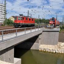 Erneuerung der Eisenbahnbrücke über Aachkanal 